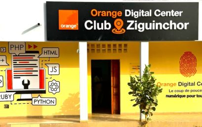 Inauguration de L’Orange Digital Center Club de Ziguinchor