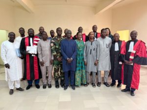 photo avec le recteur