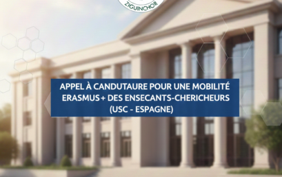 Appel à candidature pour une mobilité Erasmus+ des Enseignants-Chercheurs (USC – Espagne)