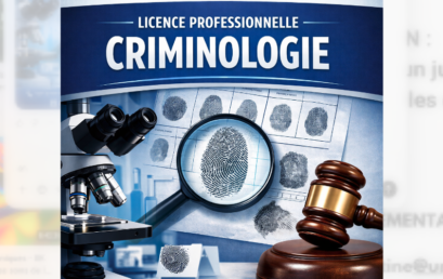 Appel à candidature Licence Professionnelle Criminologie UASZ 2025-2026