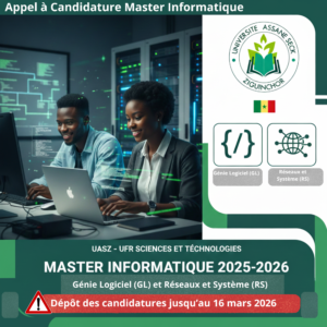 Master Informatique UASZ
