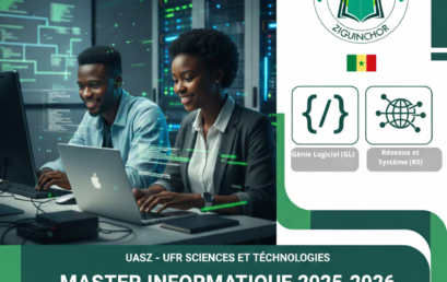 Appel à Candidatures: Master Informatique UASZ