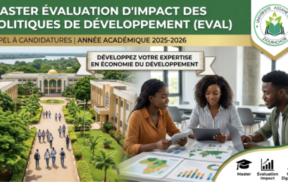 Master Évaluation d&rsquo;impact des politiques de développement (EVAL) – UASZ 2026