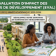Master Évaluation d'impact des politiques de développement UASZ