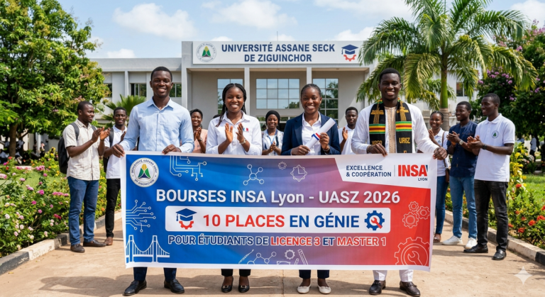 bourse INSA Lyon UASZ mobilité étudiante génie 2026