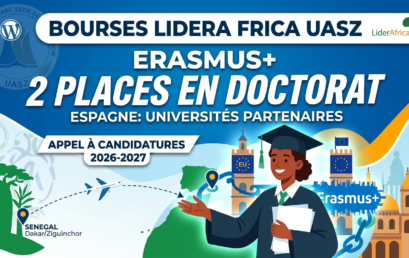 Bourse LiderAfrica UASZ 2026-2027