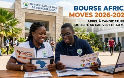 Bourse Africa MOVES 2026-2027 : l&rsquo;UASZ lance l&rsquo;appel à candidatures pour la mobilité au Cap-Vert et au Mali