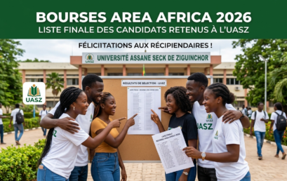 Liste finale des Bourses AREA Africa